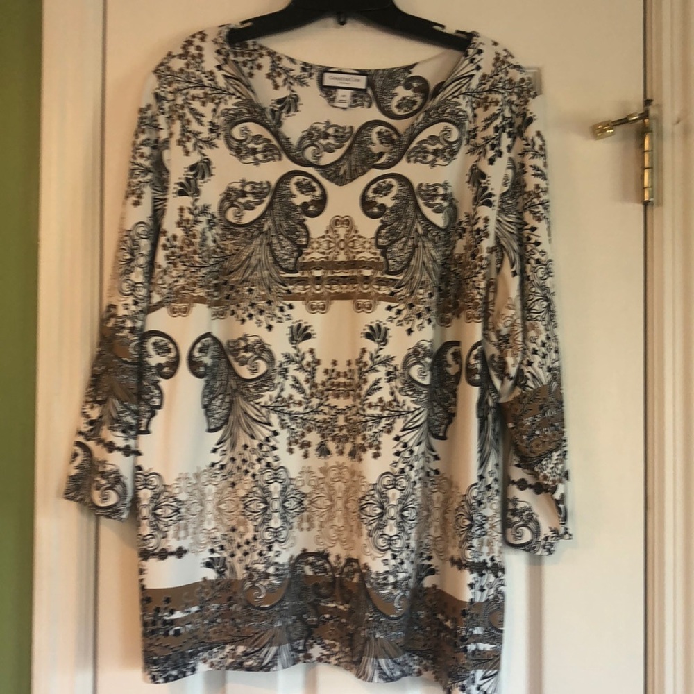 Charter Club Tunic Top with 3/4 Sleeves - Like New